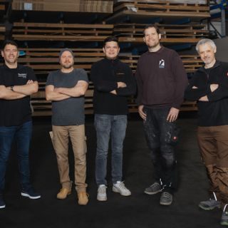 Mitglieder der Tischlergemeinschaft